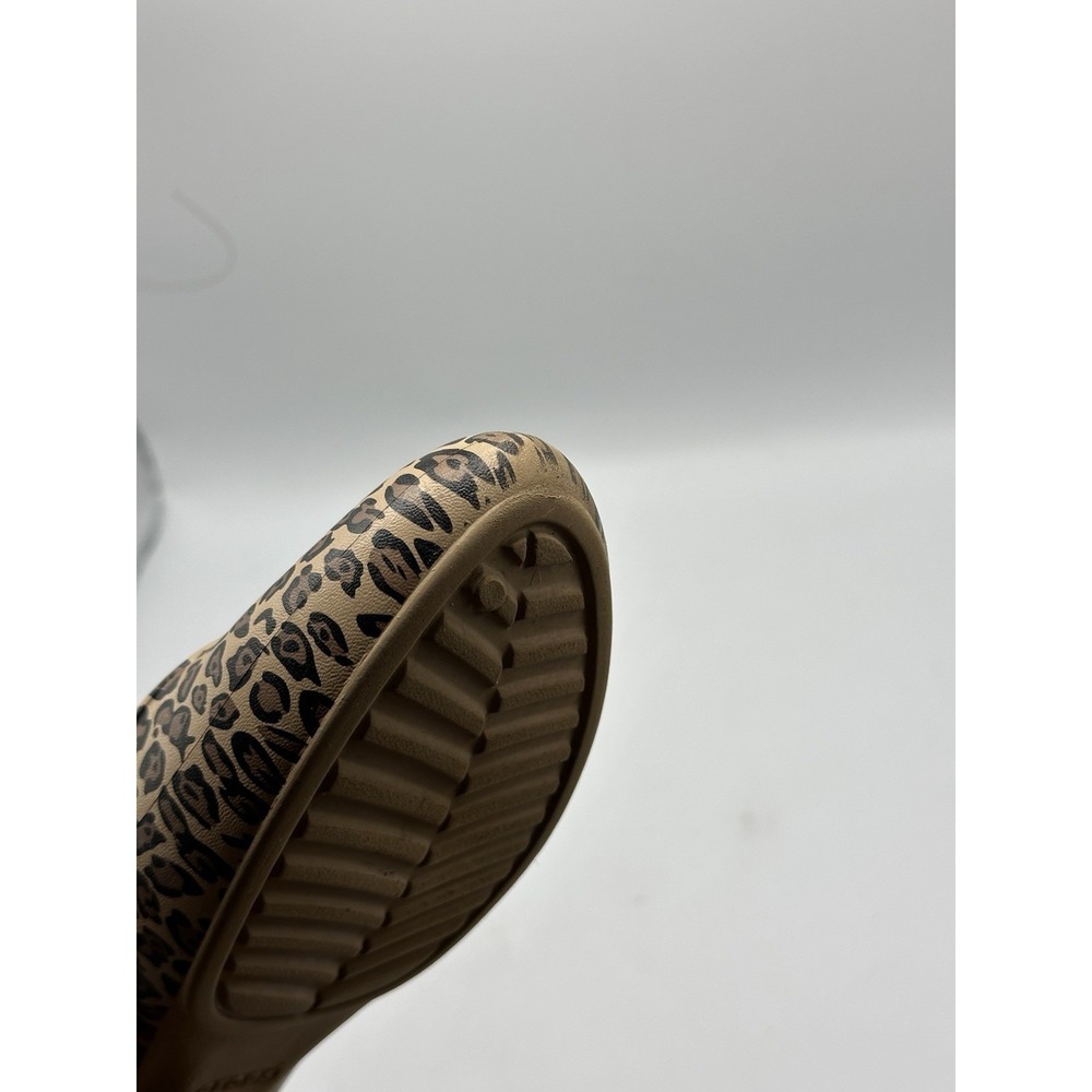 Crocs Kadee Flats Women 9 Cheetah Leopard Animal Print Ballet Flats Comfort Shoe - Picture 8 of 16